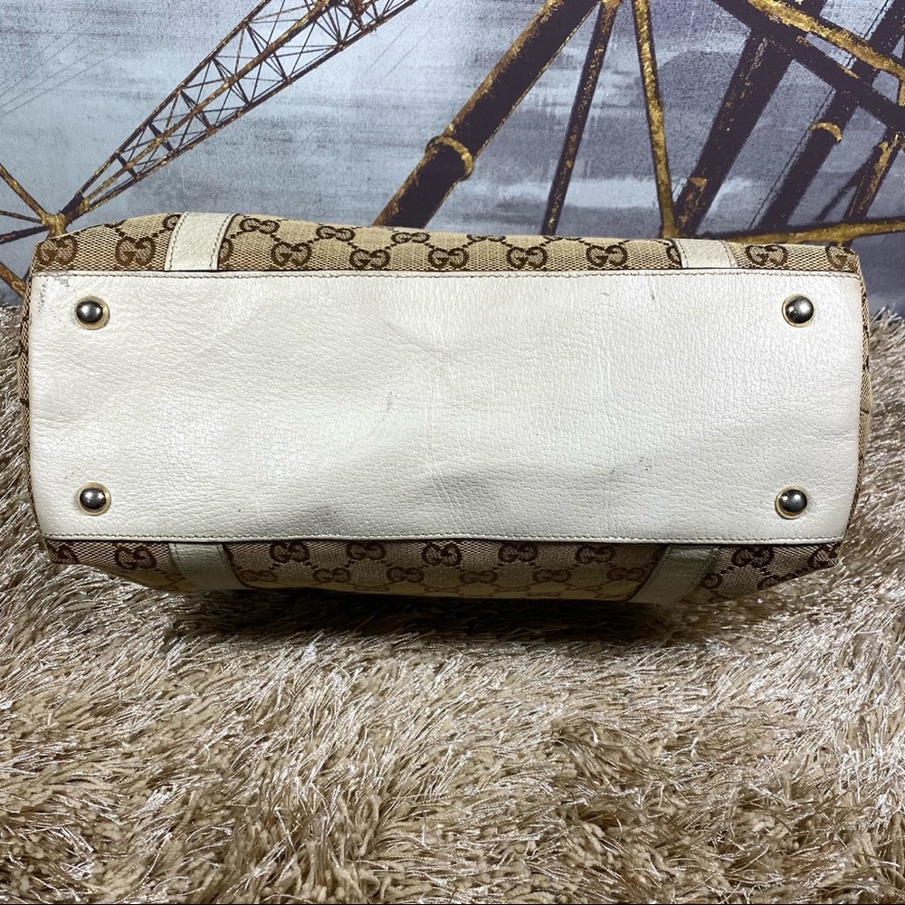 Gucci Vintage Abbey GG D-Ring Shoulder Bag - Picture 6 of 15